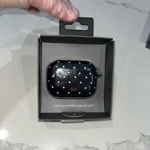 LAUT Black Polka Dot AirPods Pro Case - Stylish Protective Cover